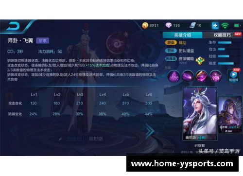 王者荣耀英雄推荐与战术策略解析